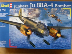 REVELL 1/72 04672 JUNKERS Ju 88A-4